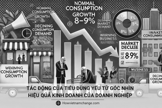 Tác động của tiêu dùng yếu từ góc nhìn hiệu quả kinh doanh của doanh nghiệp