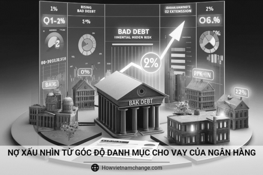 Nợ xấu nhìn từ góc độ danh mục cho vay của ngân hàng