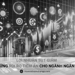 Lợi nhuận sụt giảm và những rủi ro tiềm ẩn cho ngành ngân hàng