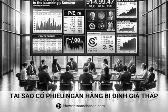 Tại sao cổ phiếu ngân hàng bị định giá thấp