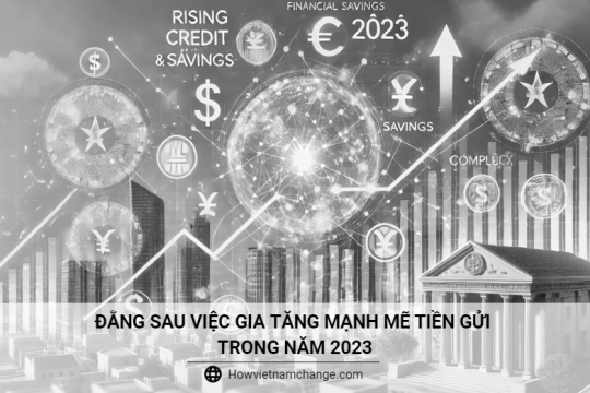 Đằng sau việc gia tăng mạnh mẽ tiền gửi trong năm 2023