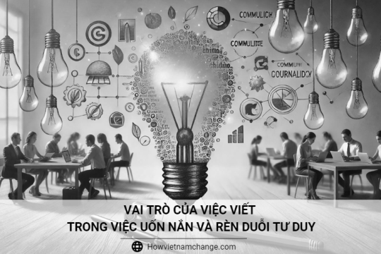 Vai trò của việc viết trong việc uốn nắn và rèn duỗi tư duy