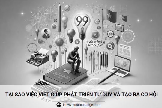 Tại sao việc viết giúp phát triển tư duy và tạo ra cơ hội