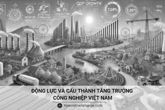 Động lực và cấu thành tăng trưởng công nghiệp Việt Nam