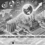 Triển vọng ngành dệt may 6 tháng cuối năm 2024