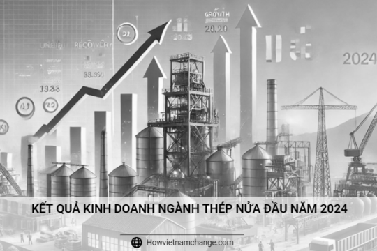 Kết quả kinh doanh ngành thép nửa đầu năm 2024