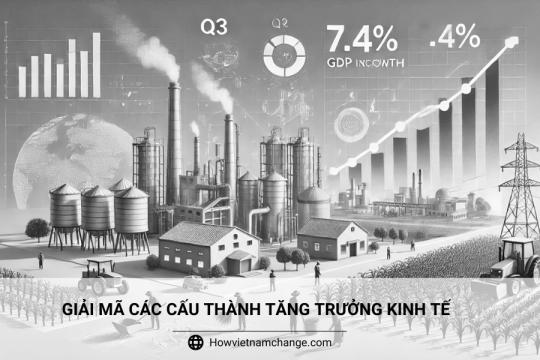 Giải mã các cấu thành tăng trưởng kinh tế