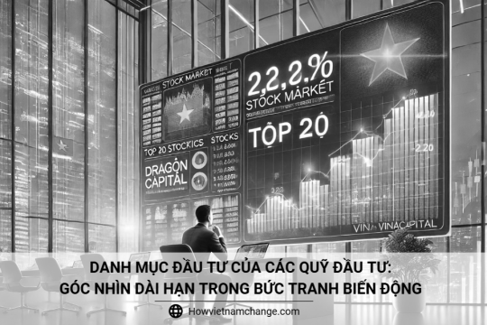 Danh mục đầu tư của các quỹ đầu tư: Góc nhìn dài hạn trong bức tranh biến động