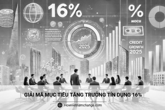 Giải mã mục tiêu tăng trưởng tín dụng 16%