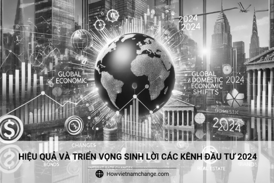 Hiệu quả và triển vọng sinh lời các kênh đầu tư 2024