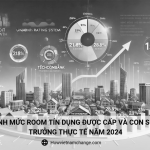 So sánh mức room tín dụng được cấp và con số tăng trưởng thực tế năm 2024