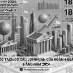 Bóc tách cơ cấu lợi nhuận của ngành ngân hàng năm 2024