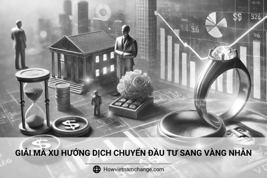 Giải mã xu hướng dịch chuyển đầu tư sang vàng nhẫn