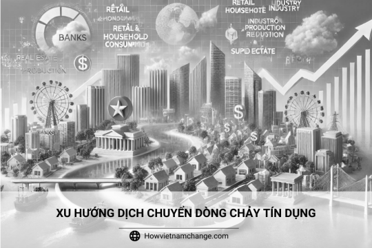 Xu hướng dịch chuyển dòng chảy tín dụng