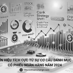 Tín hiệu tích cực từ sự cơ cấu danh mục cổ phiếu ngân hàng năm 2024