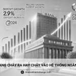 Tiền đang chảy ra hay chảy vào hệ thống ngân hàng